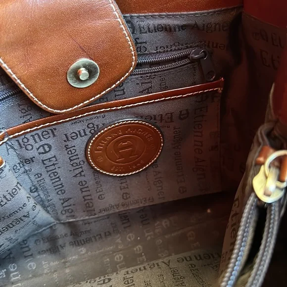 Etienne Aigner shoulder or sachet bag - Picture 6 of 10